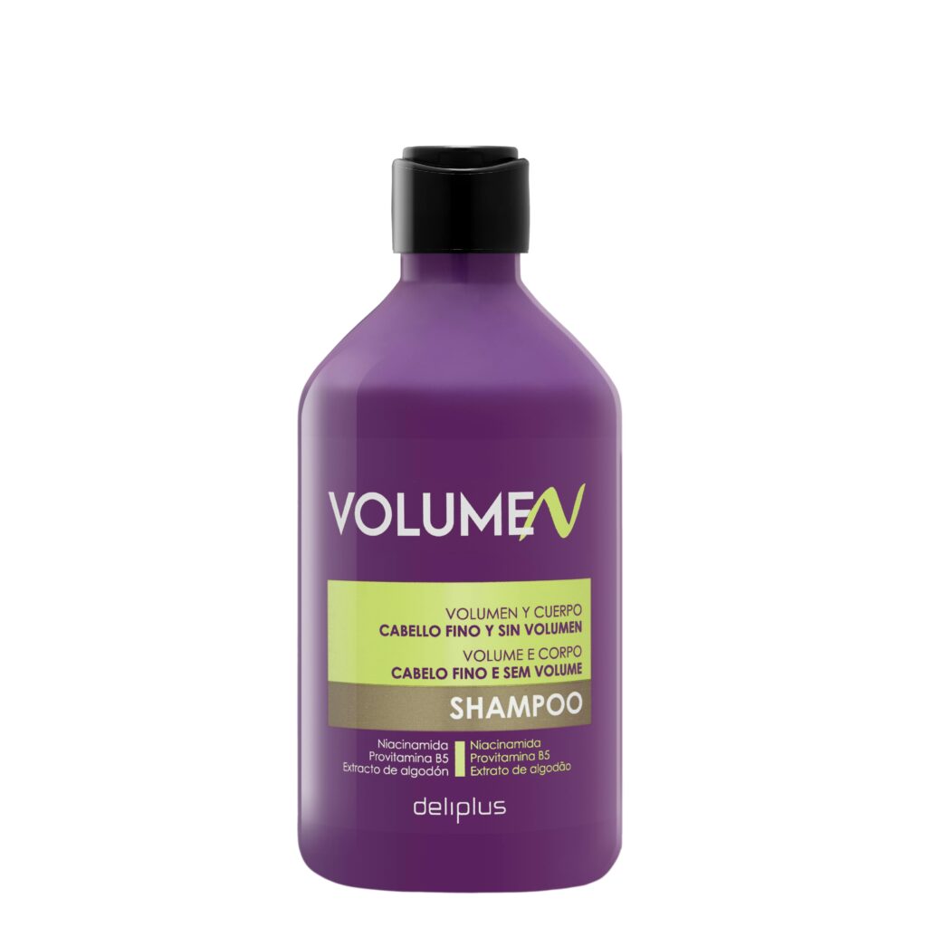 Champú Volumen Deliplus cabello fino y sin volumen con Niacinamida