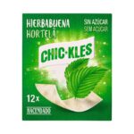 Chicles hierbabuena lámina Hacendado Chicles hierbabuena lámina Hacendado
