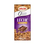 Chocolate con leche Valor almendras enteras 0% azúcares añadidos