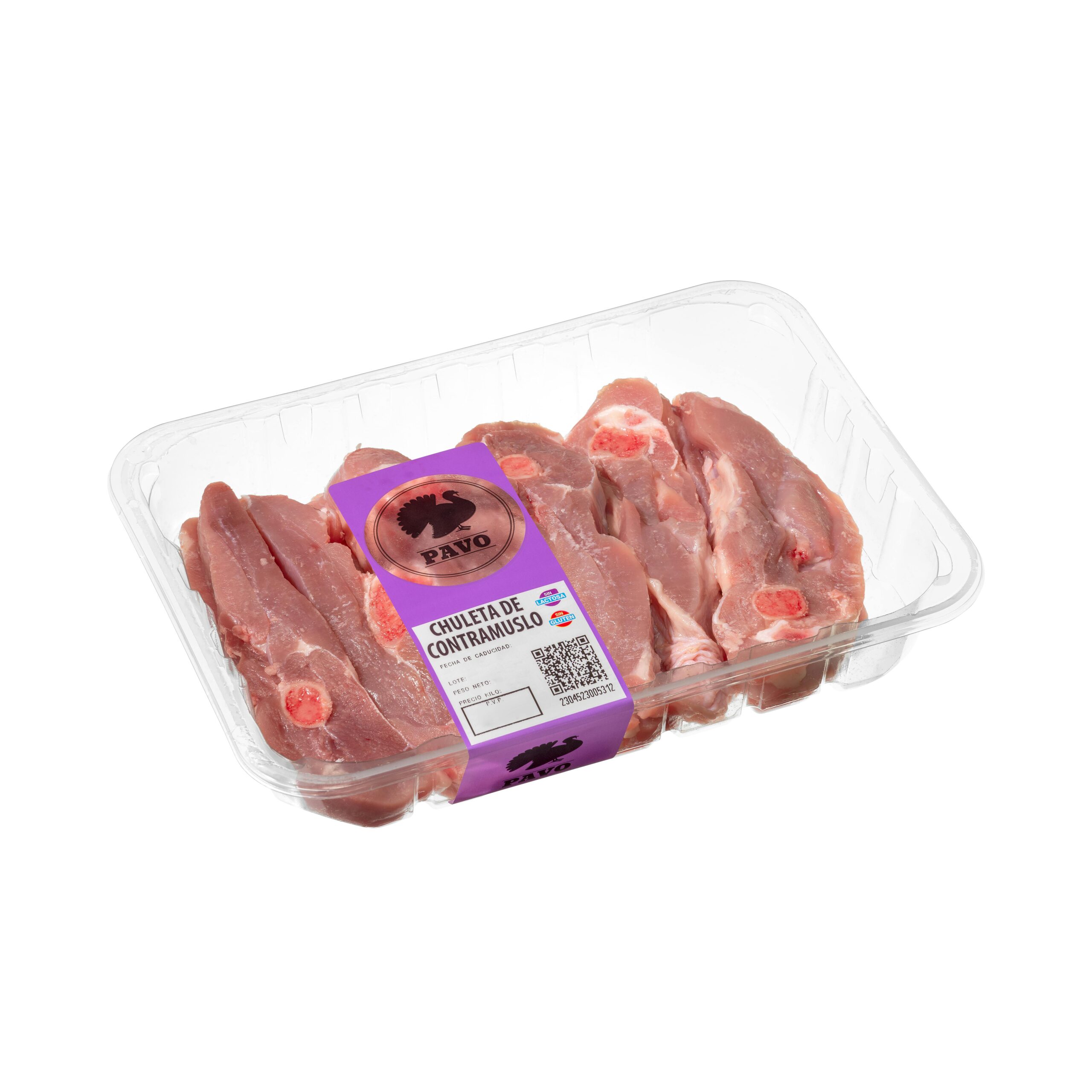 Chuletas de pavo contramuslo Mercadona