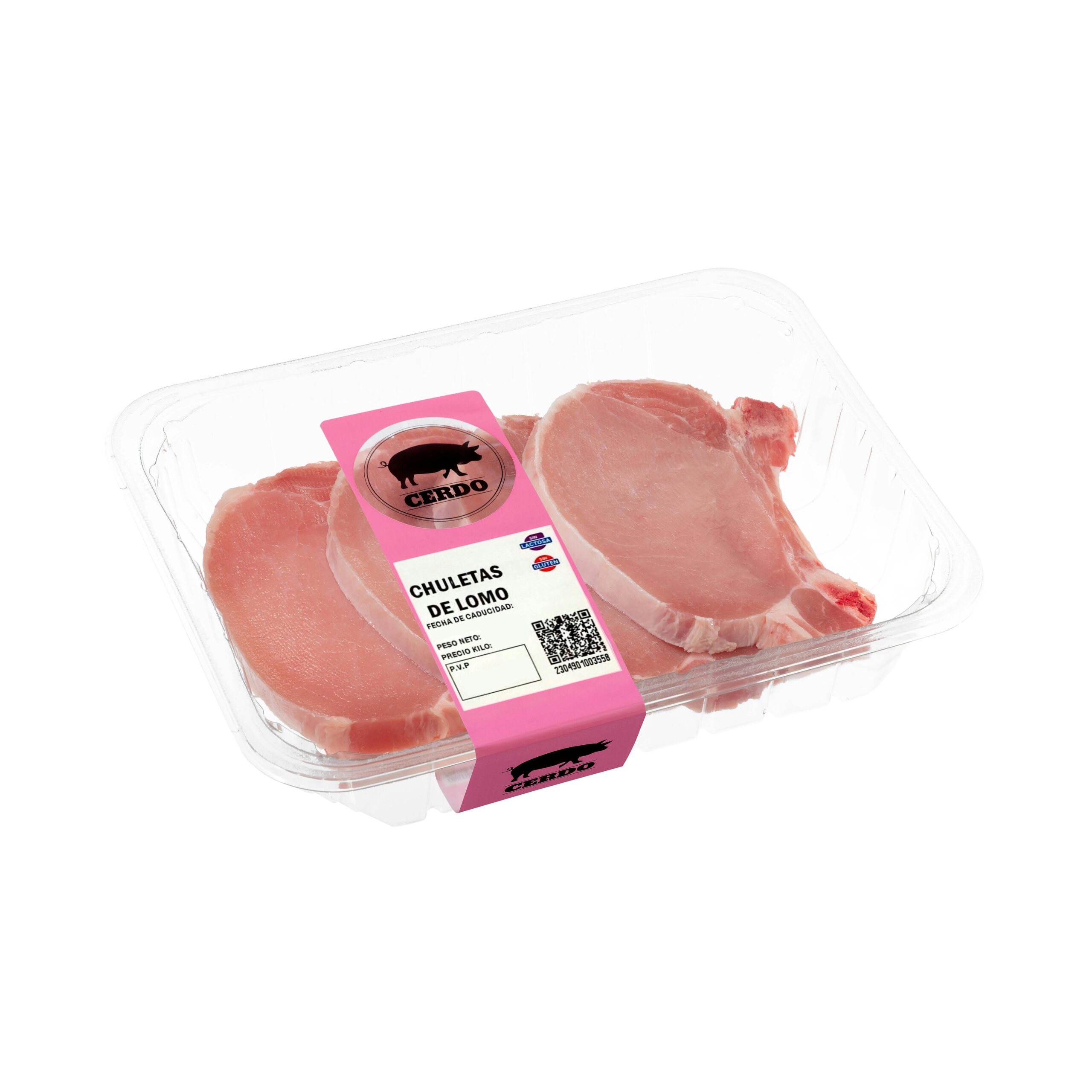 Chuletas lomo de cerdo Mercadona