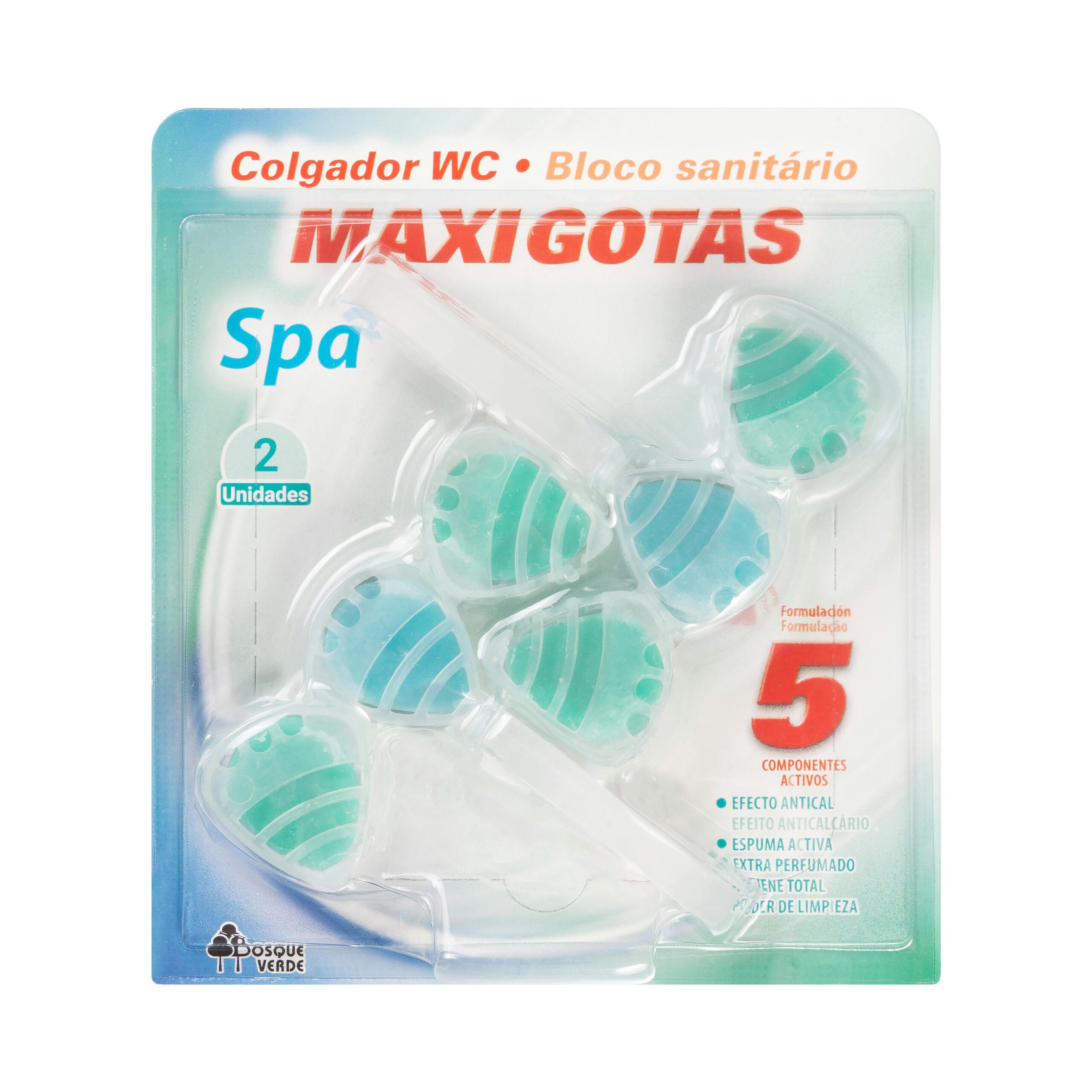 Colgador WC Maxigotas Spa Bosque Verde Mercadona