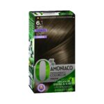 Coloración permanente 6.1 rubio oscuro ceniza Deliplus 0% amoníaco Colorcor