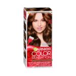 Coloración permanente Garnier 5.0 castaño luminoso Color Sensation