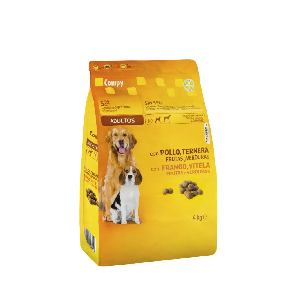Comida perro adulto Compy con pollo