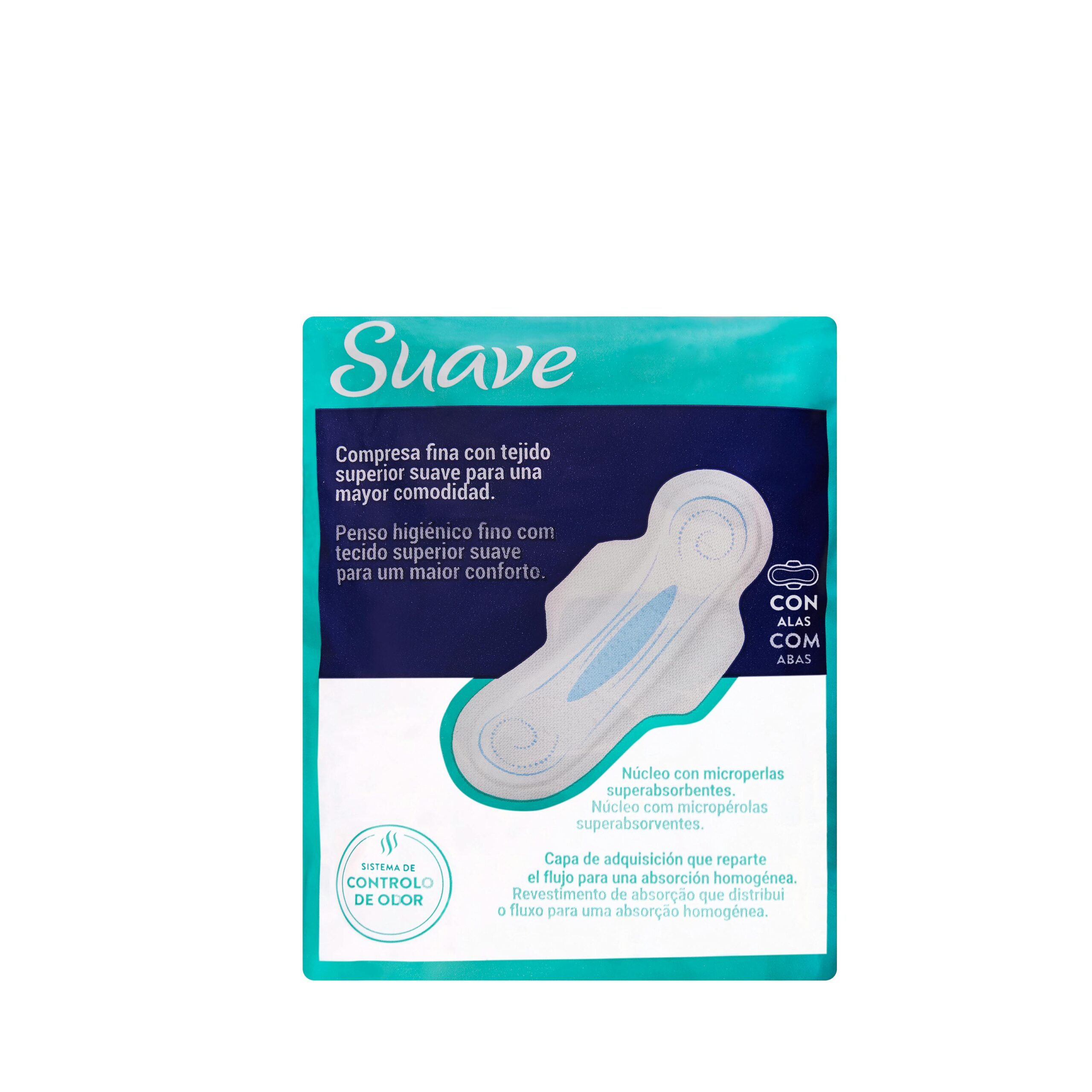 Etiqueta Compresa con alas noche Deliplus Suave