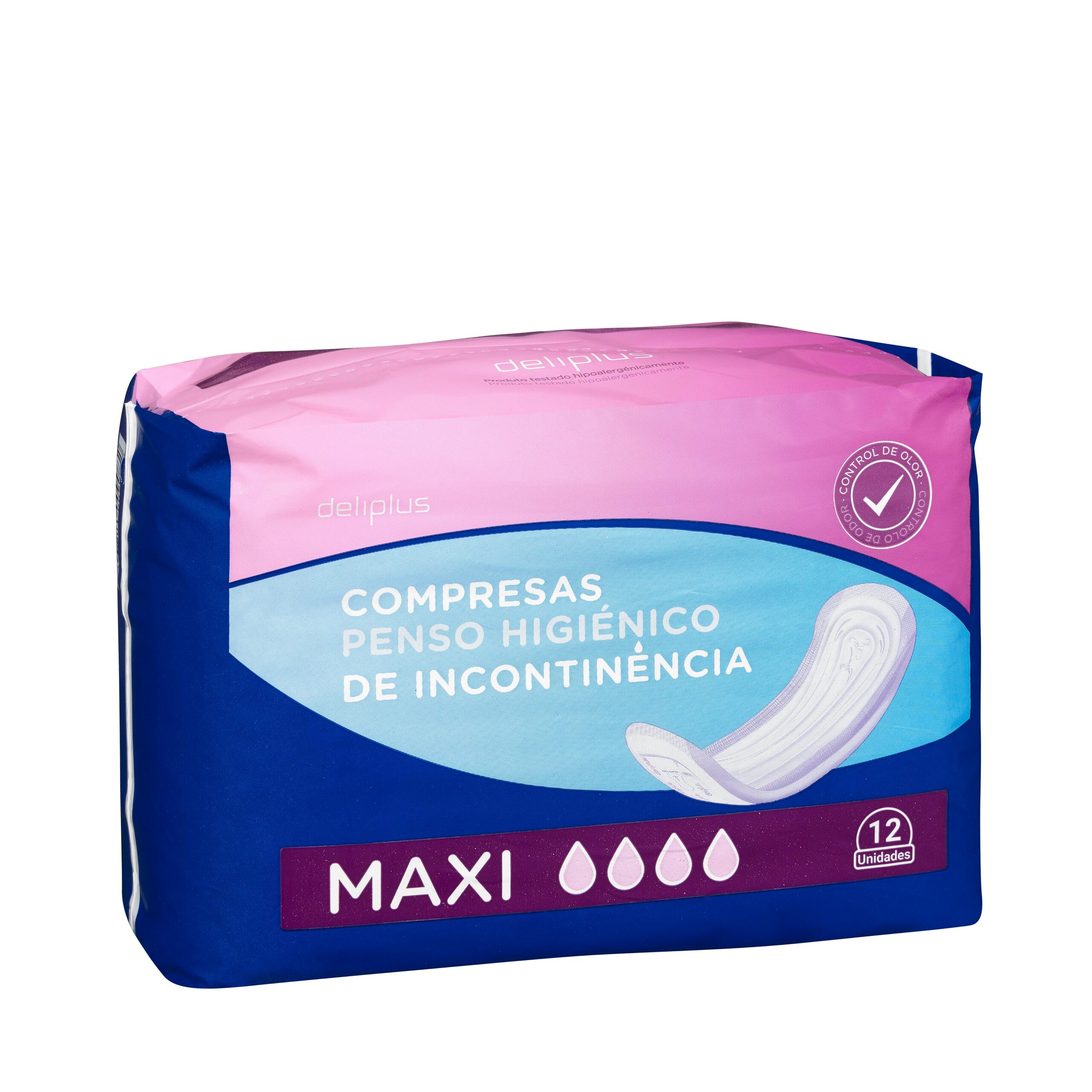 Compresa sin alas de incontinencia Deliplus Maxi Mercadona