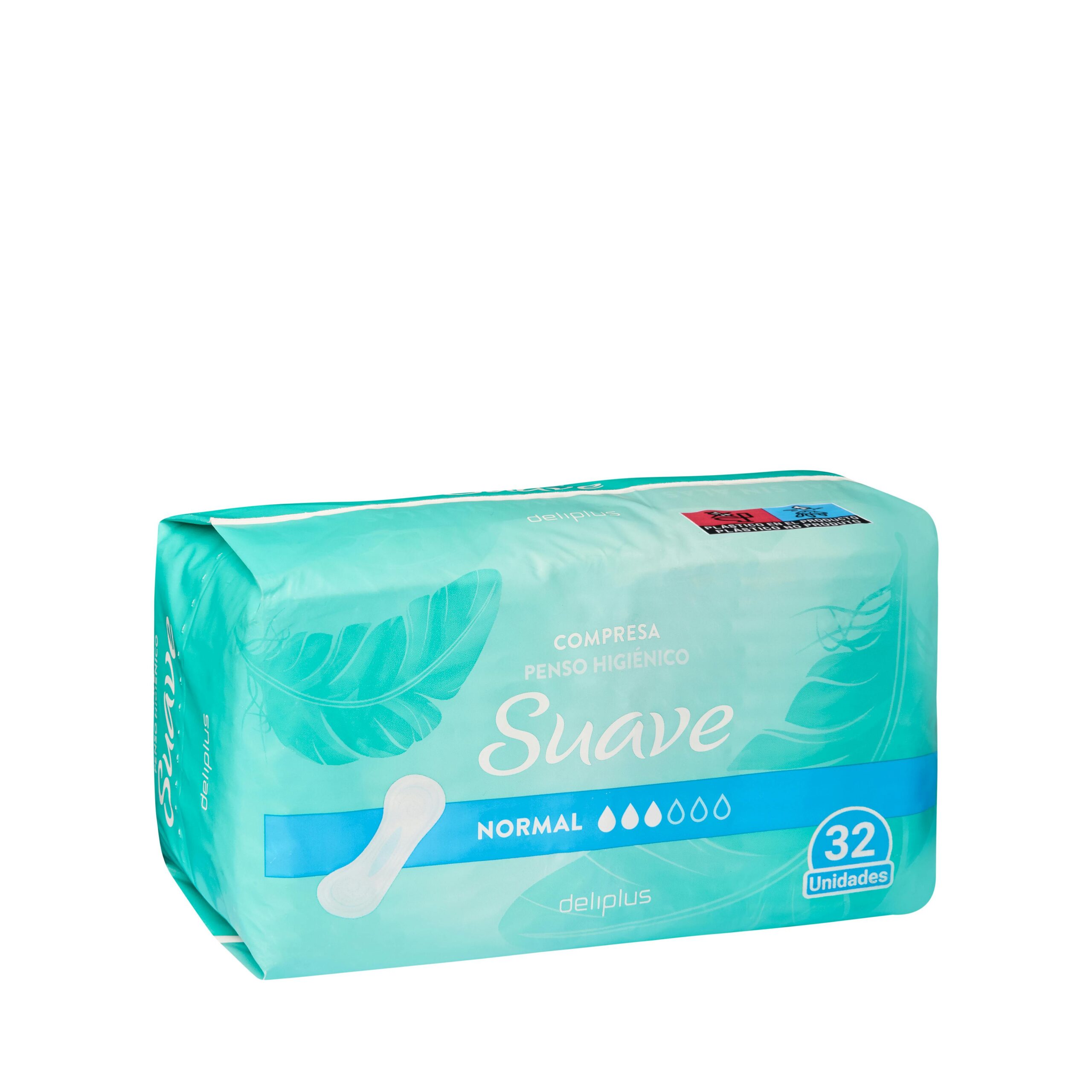 Compresa sin alas normal Deliplus Suave Mercadona