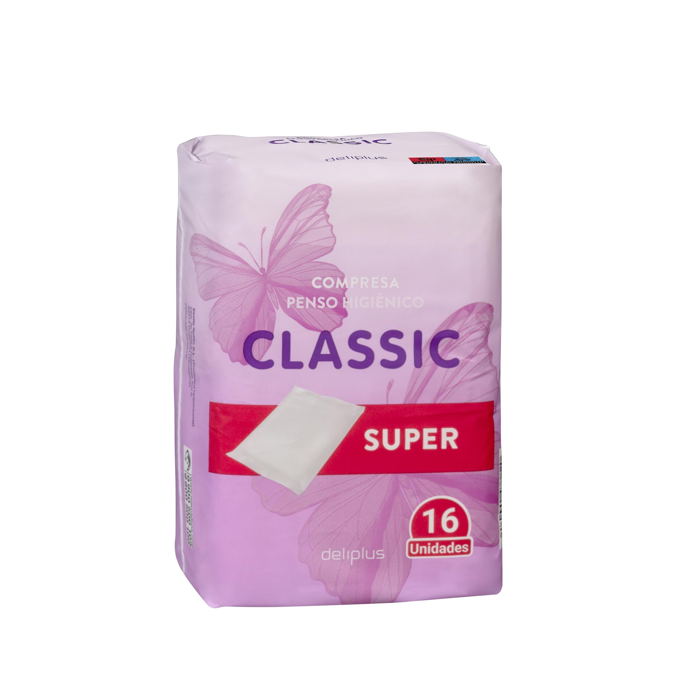 Compresa sin alas super plegada Deliplus Classic Mercadona