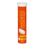 Comprimidos efervescentes magnesio Deliplus 300 mg sabor naranja vitaminas B1