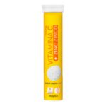 Comprimidos efervescentes vitamina C y zinc Deliplus sabor limón