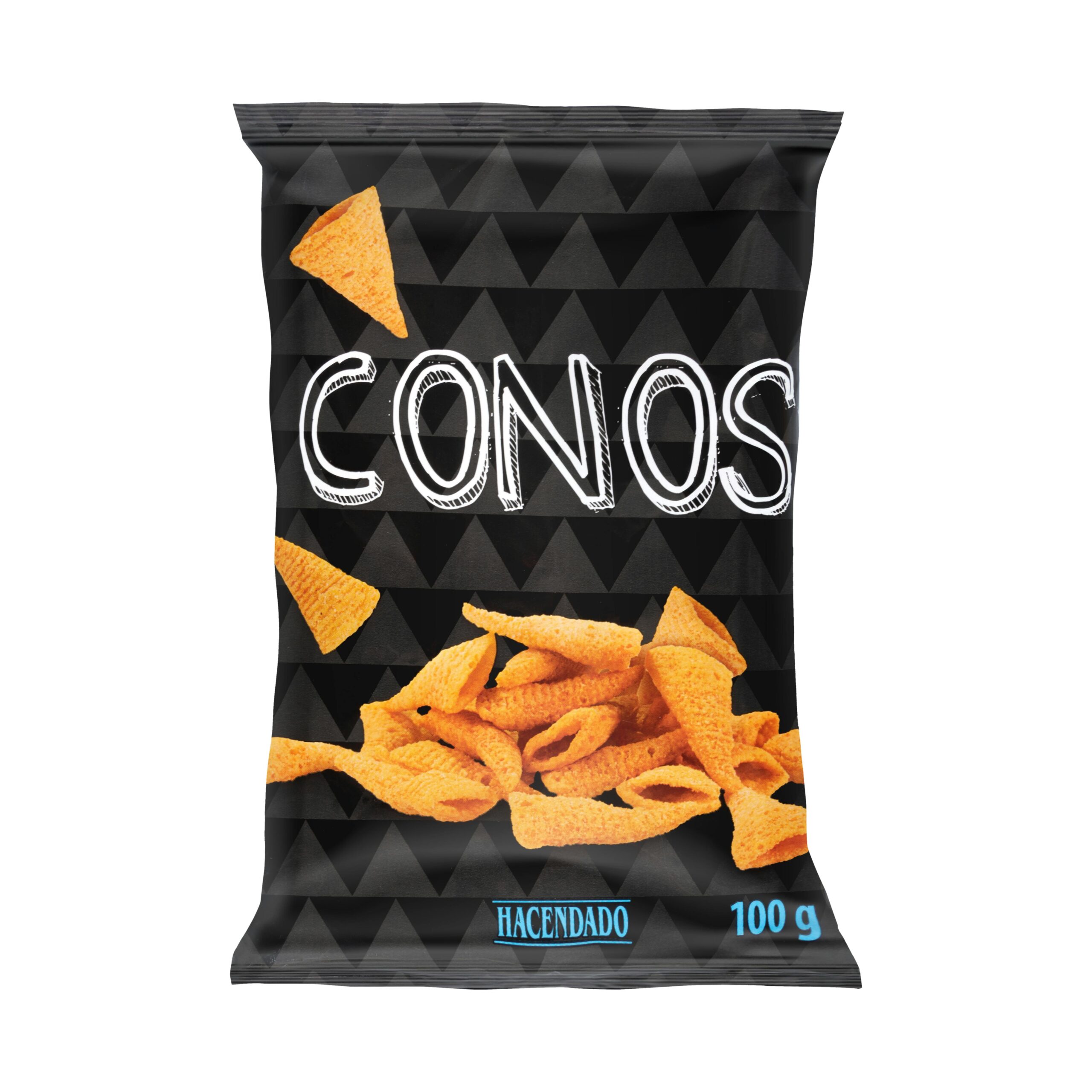Conos sabor bacon y queso Hacendado Mercadona