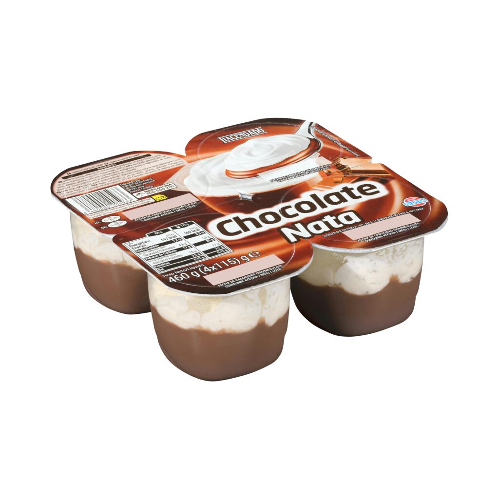 Copa crema de chocolate y nata Hacendado