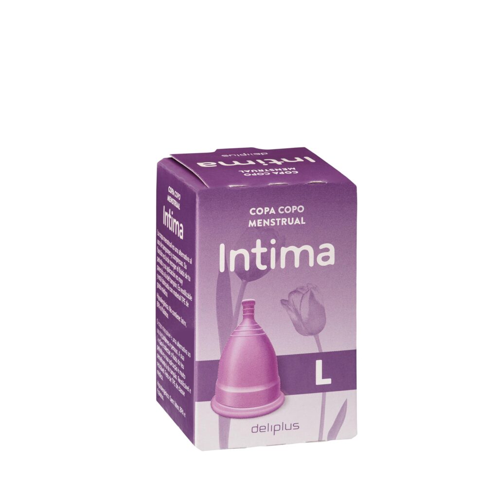 Copa menstrual íntima talla L Deliplus