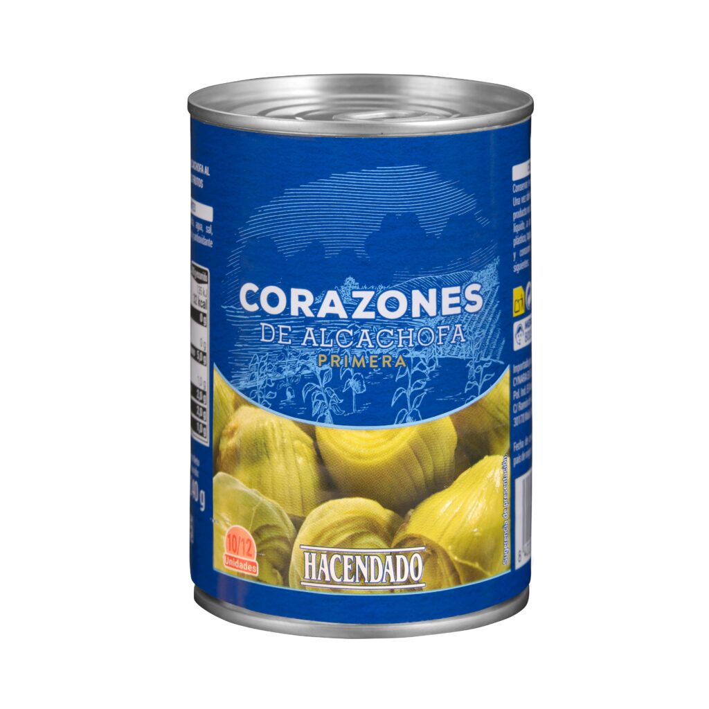 Corazones de alcachofas Hacendado