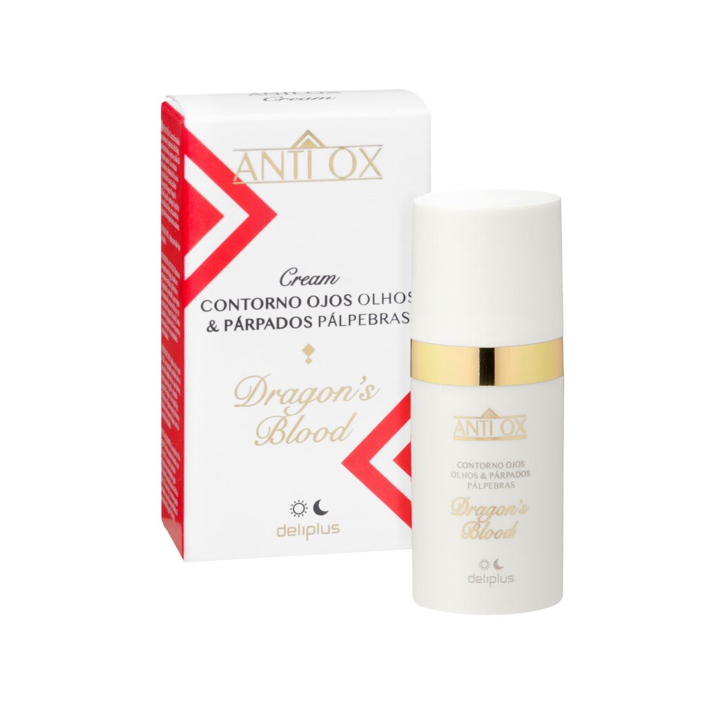Crema contorno de ojos y párpados Dragon's blood Deliplus Anti Ox todo tipo de piel