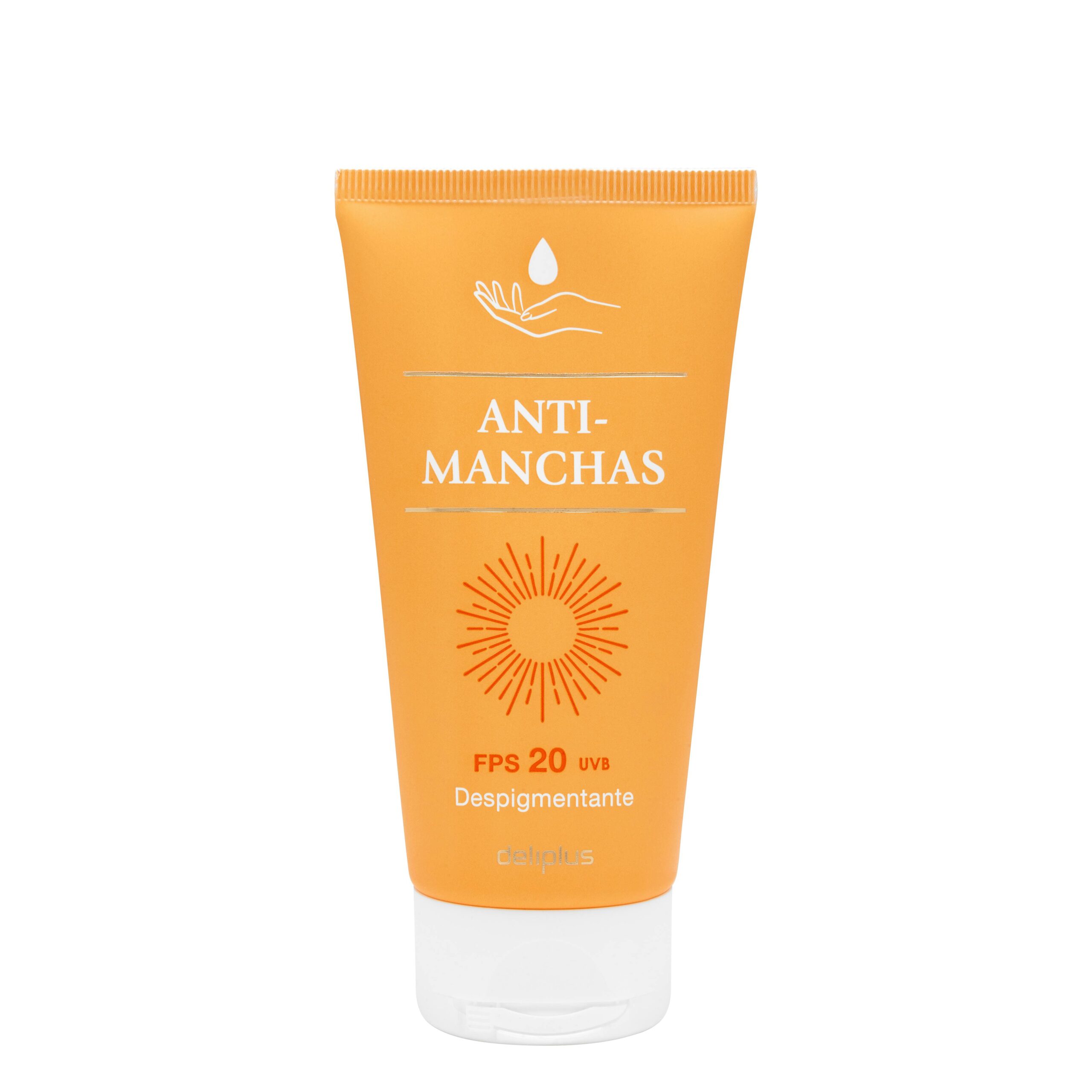 Crema de manos anti-manchas Deliplus FPS 20 despigmentante Mercadona