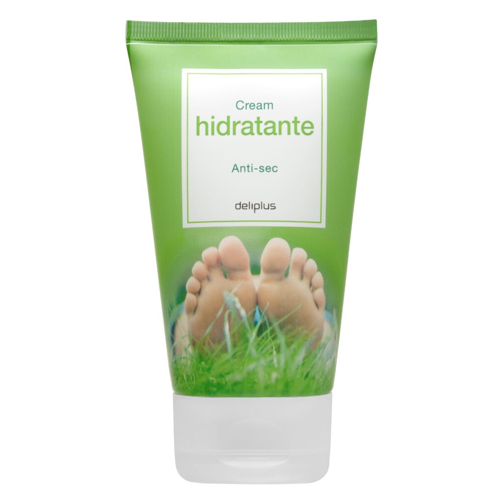 Crema hidratante para pies Deliplus anti-sequedad