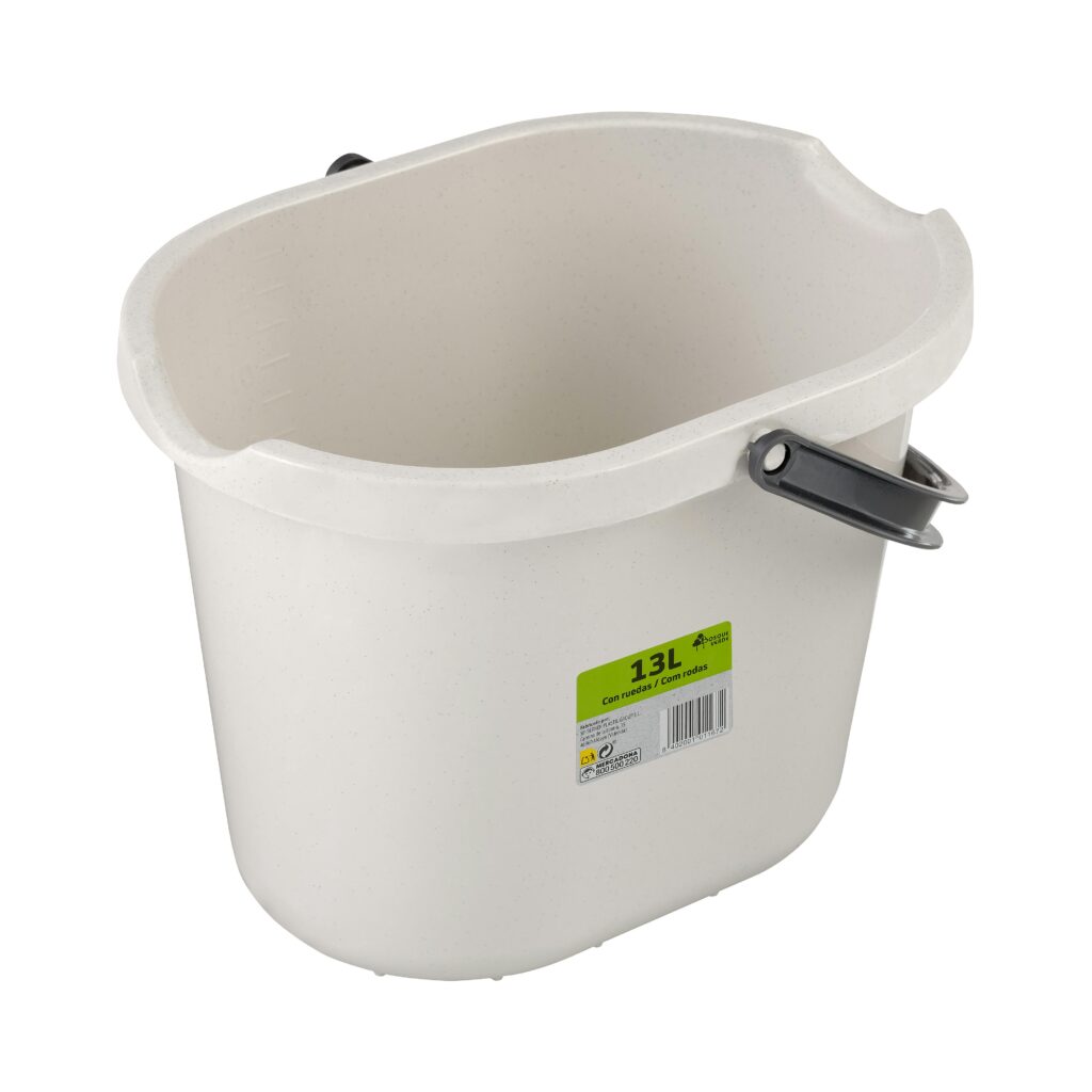 Cubo con ruedas 13L Bosque Verde
