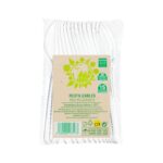 Cucharas de plástico Bosque Verde reutilizables Cucharas de plástico Bosque Verde reutilizables