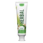 Dentífrico Herbal Deliplus jengibre, árbol de té, eucalipto, menta y camomila Dentífrico Herbal Deliplus jengibre