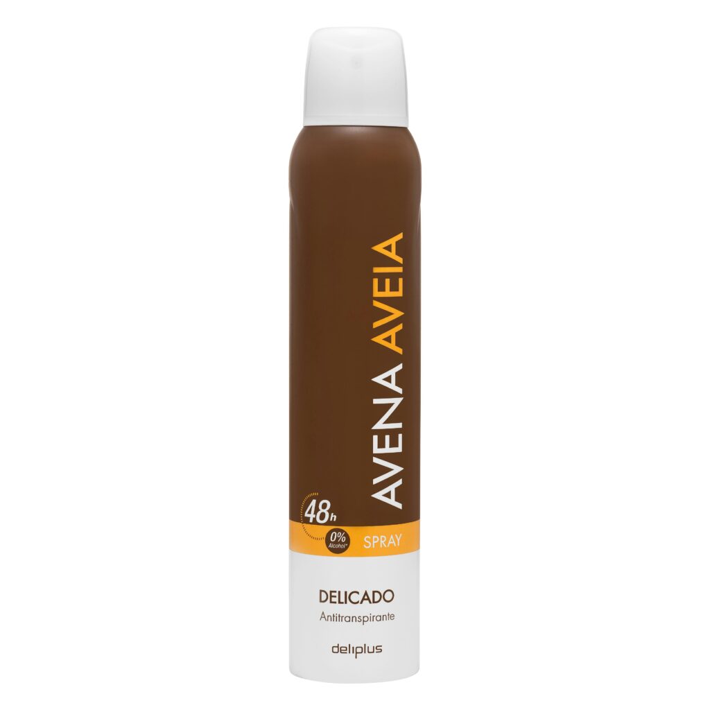 Desodorante avena delicado Deliplus antitranspirante 0% alcohol