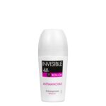 Desodorante roll-on Invisible antimanchas Deliplus antitranspirante 0% alcohol Desodorante roll-on Invisible antimanchas Deliplus antitranspirante 0% alcohol