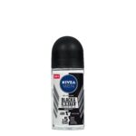 Desodorante roll-on Invisible Black & White Nivea Men antitranspirante Desodorante roll-on Invisible Black & White Nivea Men antitranspirante