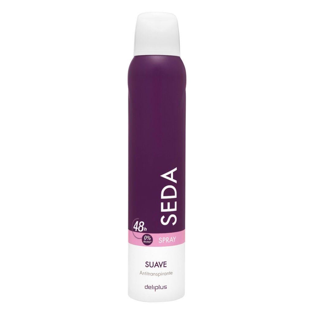 Desodorante seda suave Deliplus antitranspirante 0% alcohol