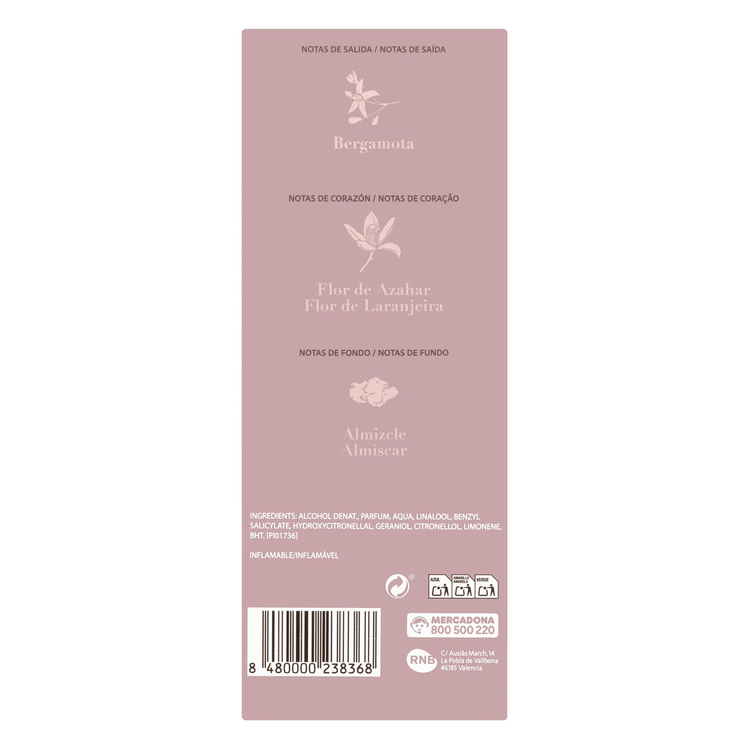 Etiqueta Eau de parfum mujer Verissime Bright