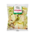 Ensalada mezcla 4 estaciones compuesta por lechuga iceberg, zanahoria y col lombarda Ensalada mezcla 4 estaciones compuesta por lechuga iceberg