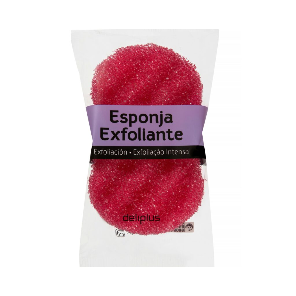 Esponja de baño exfoliación intensa Deliplus