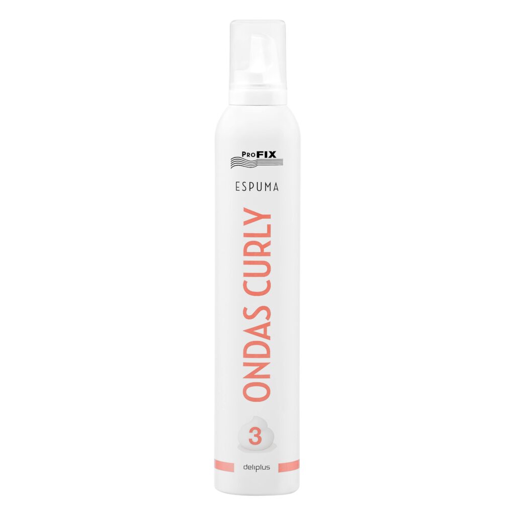 Espuma cabello Ondas Curly Deliplus fijación 3 ProFix