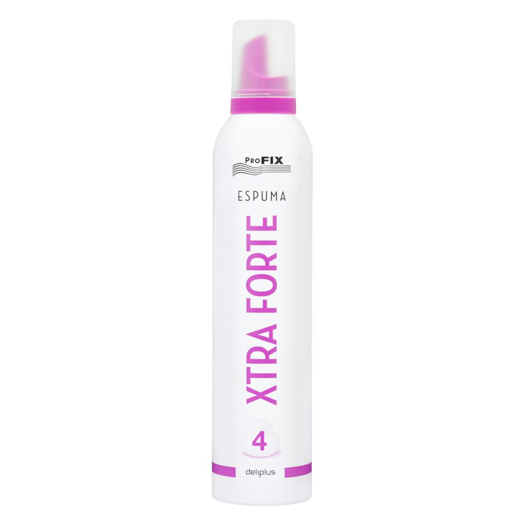 Espuma cabello Xtra Forte Deliplus fijación 4 ProFix