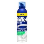 Espuma de afeitar piel sensible Gillette con aloe vera Espuma de afeitar piel sensible Gillette con aloe vera