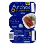 Filetes de anchoa en aceite de girasol Hacendado Filetes de anchoa en aceite de girasol Hacendado
