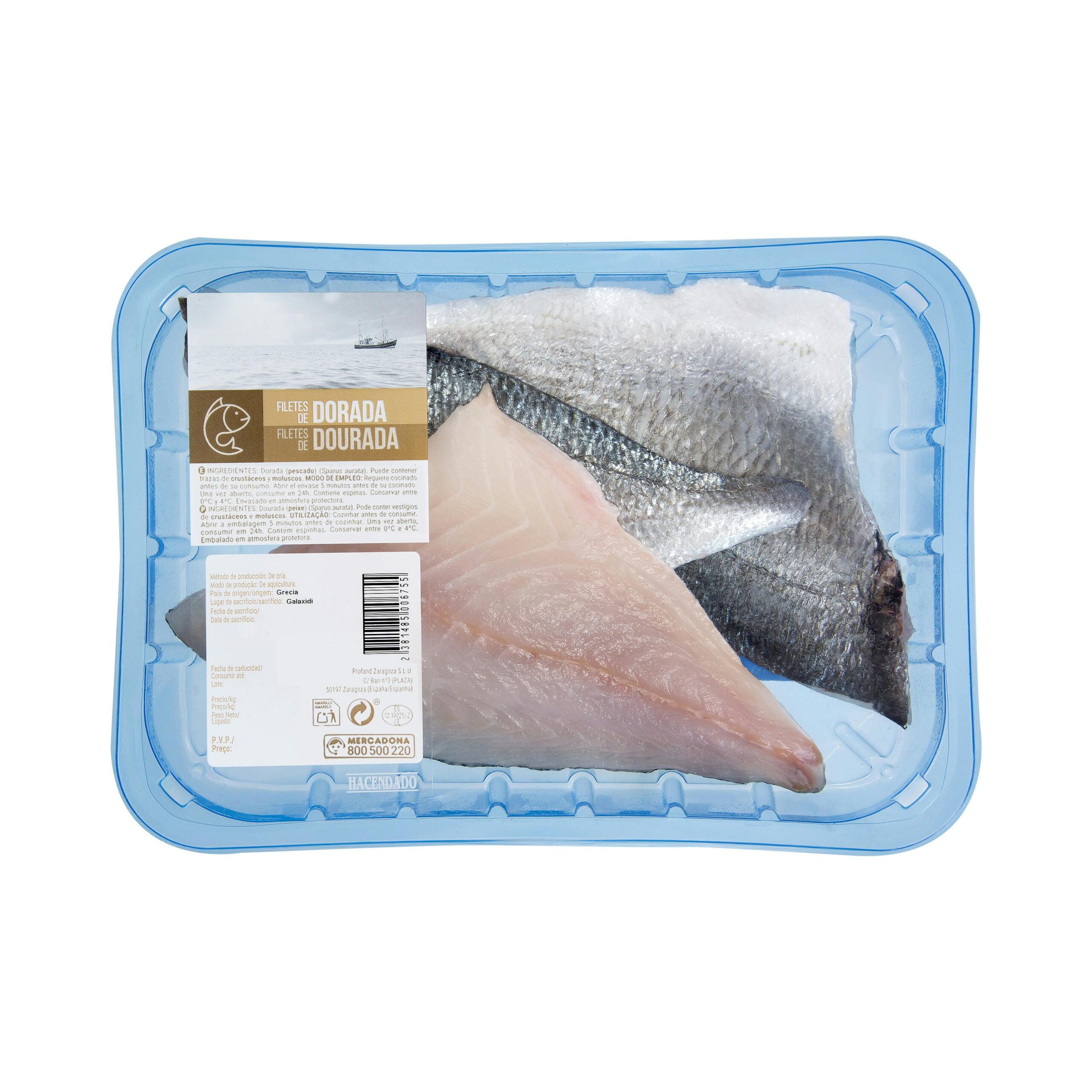 Filetes de dorada Filetes de dorada