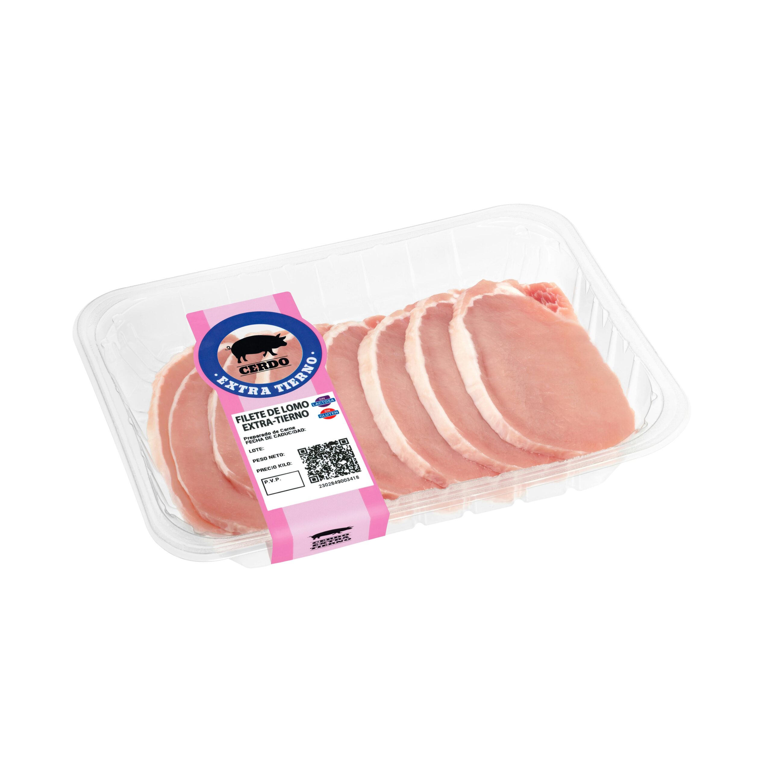 Filetes lomo de cerdo extra tiernos Mercadona