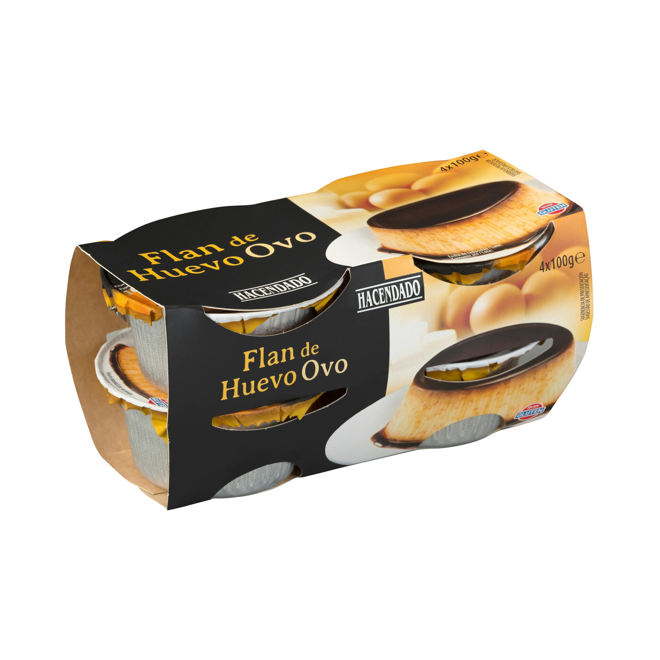 Flan de huevo Hacendado Mercadona