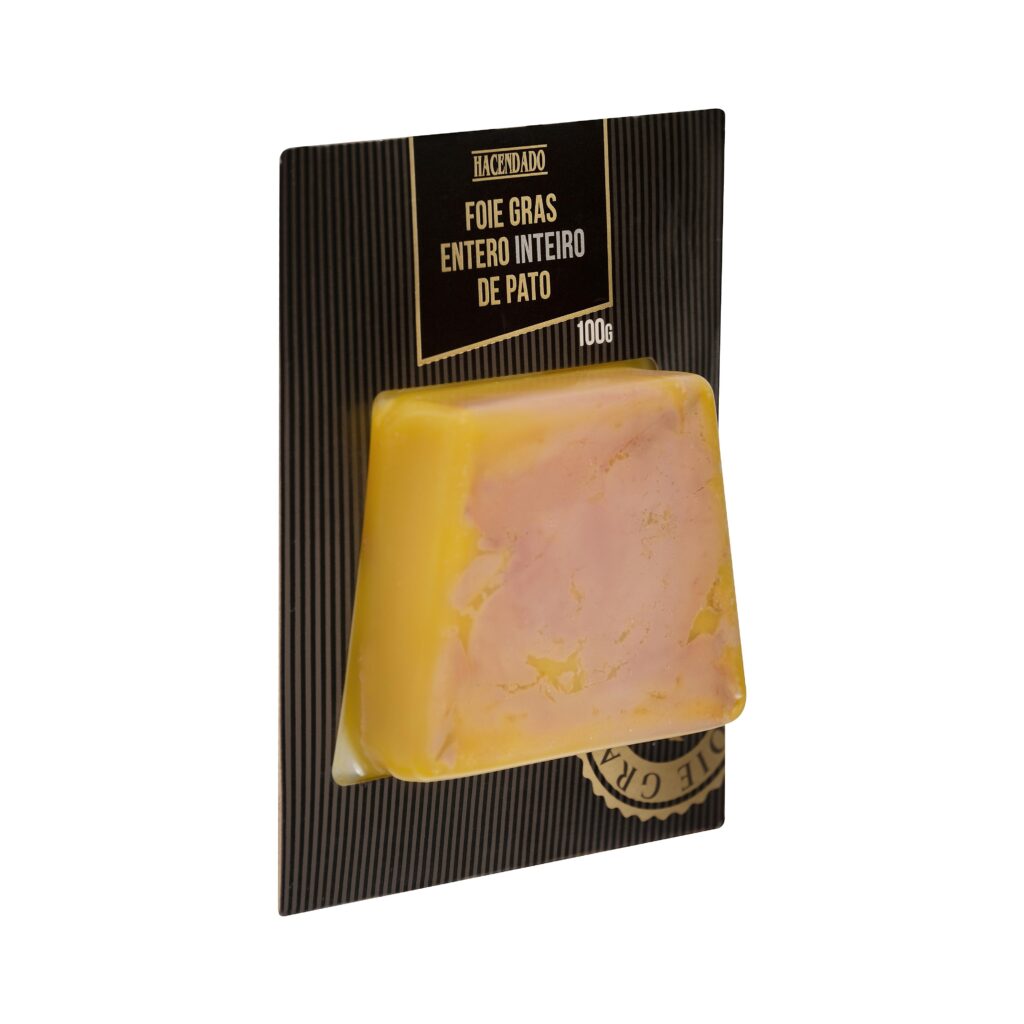 Foie gras entero de pato Hacendado
