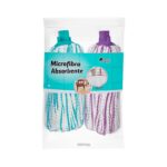 Fregona Microfibra Absorbente Bosque Verde suelos de interior Fregona Microfibra Absorbente Bosque Verde suelos de interior