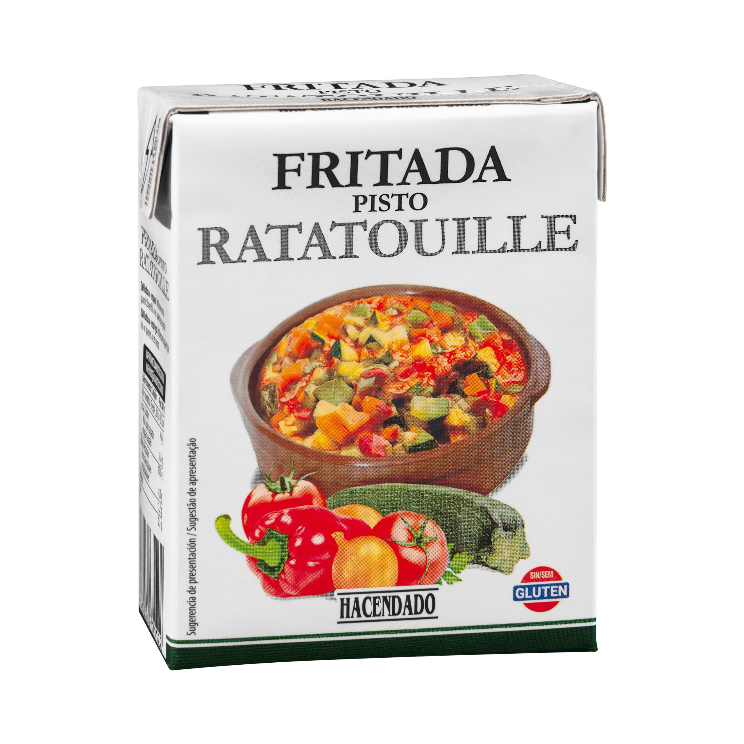 Fritada pisto Hacendado Mercadona