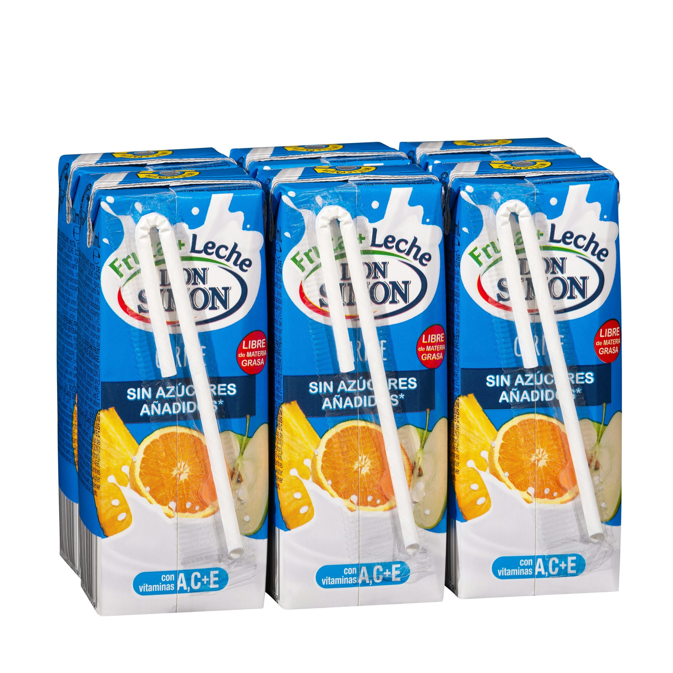Fruta + leche Caribe Don Simón sin azúcares añadidos y zero materia grasa Mercadona