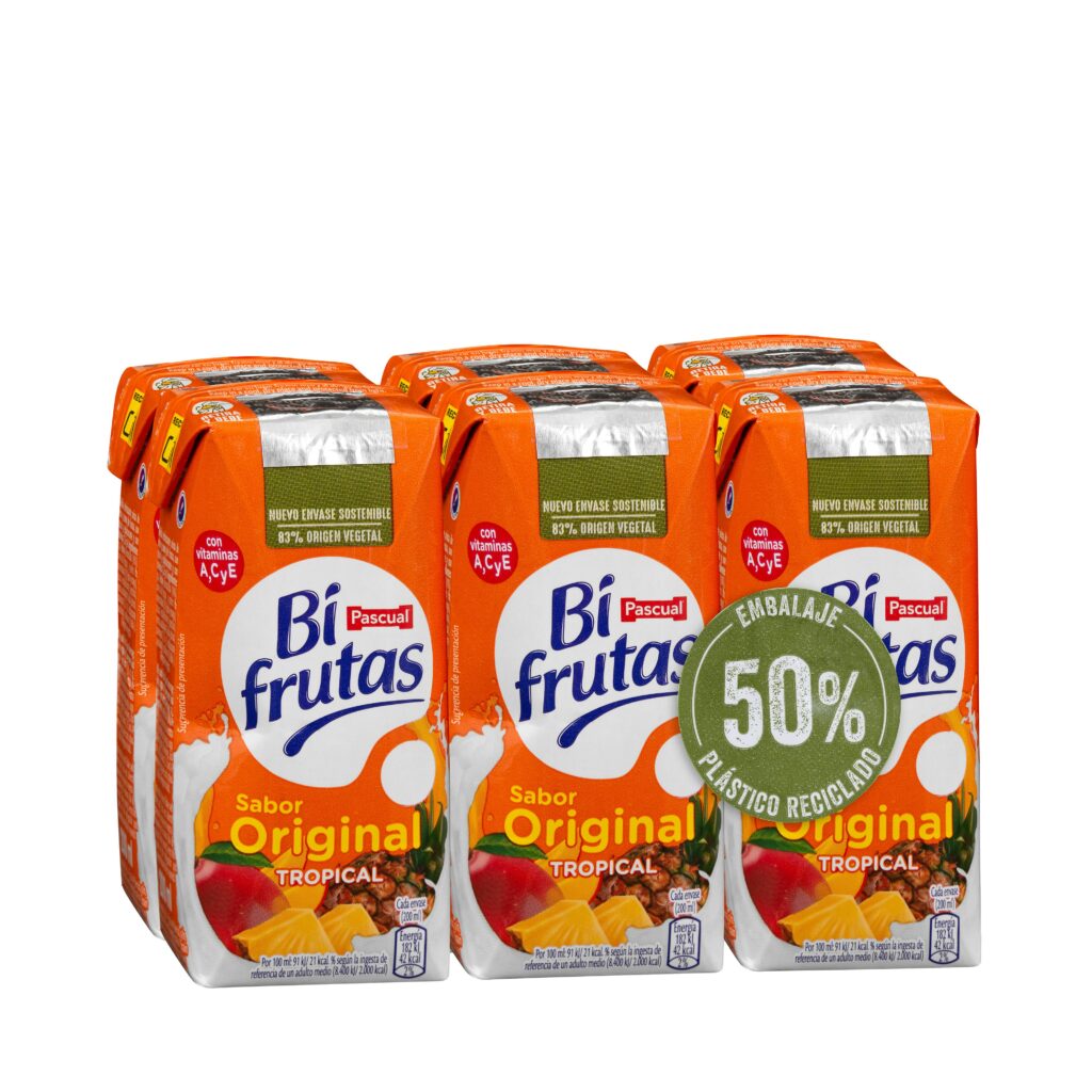 Fruta + leche tropical Bifrutas Pascual