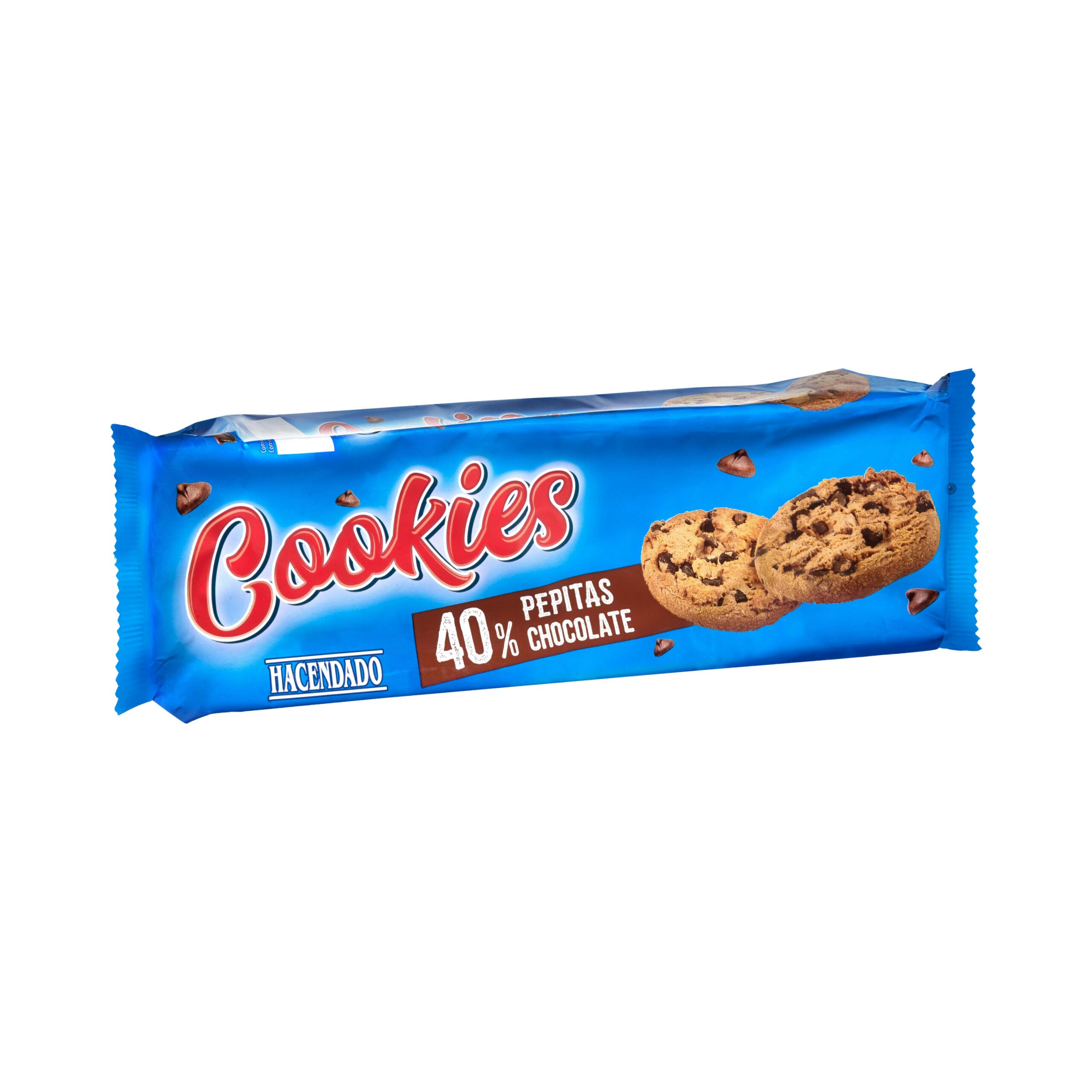 Galletas Cookies Hacendado 40% pepitas de chocolate Mercadona