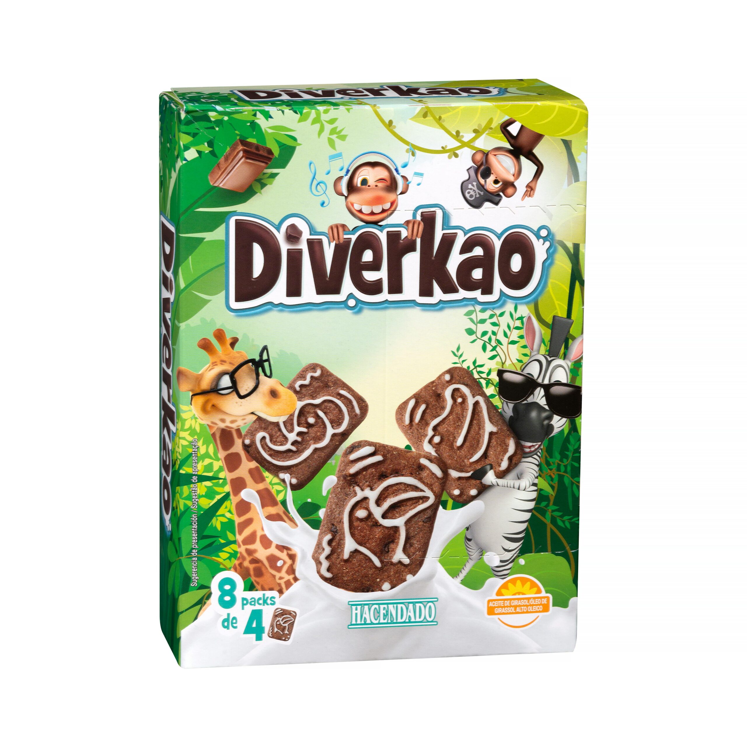 Galletas Diverkao Hacendado Mercadona