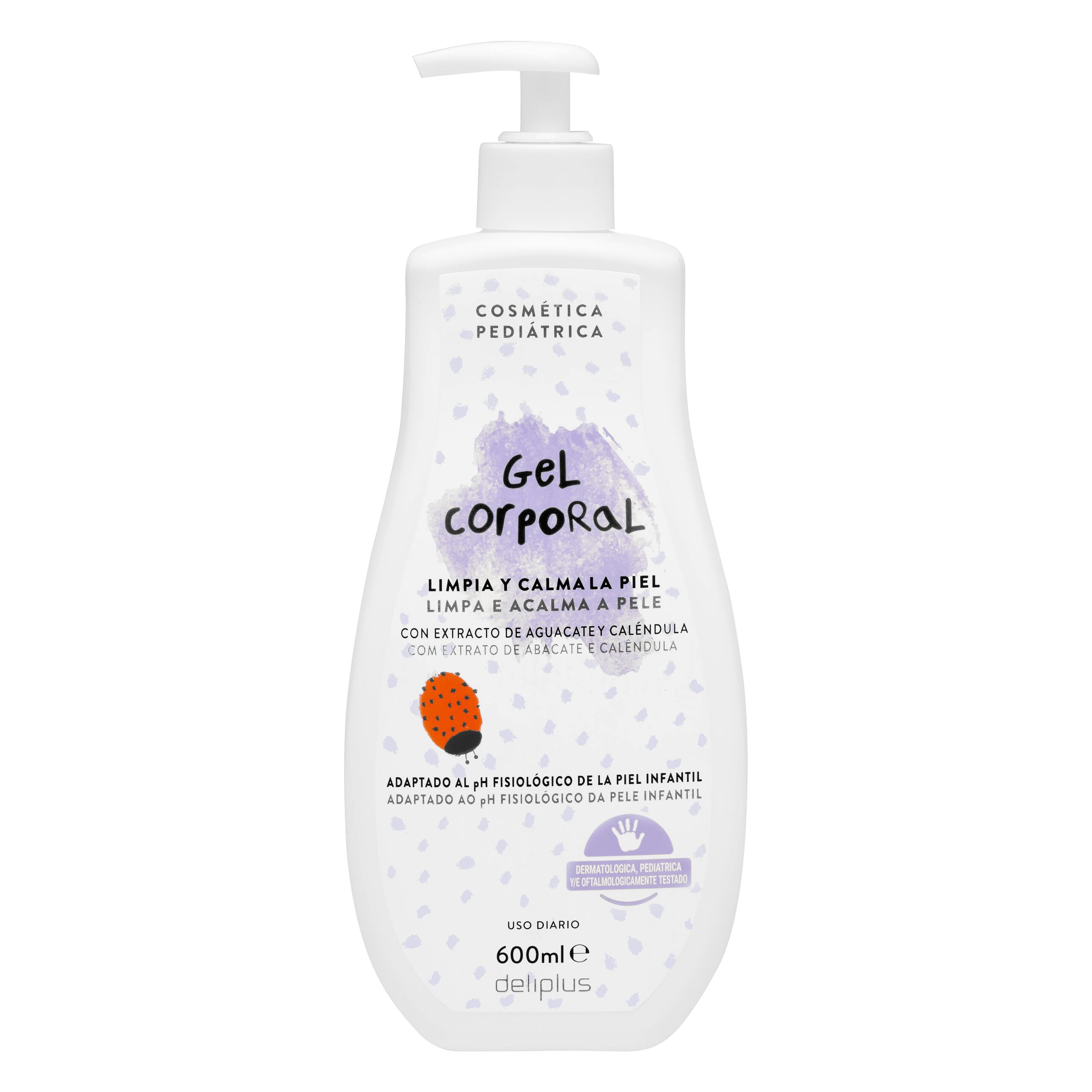 Gel corporal infantil Deliplus Mercadona
