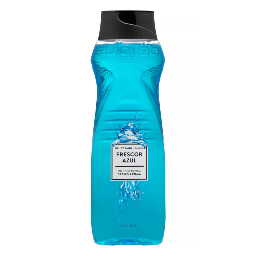 Gel de baño frescor azul Deliplus piel normal