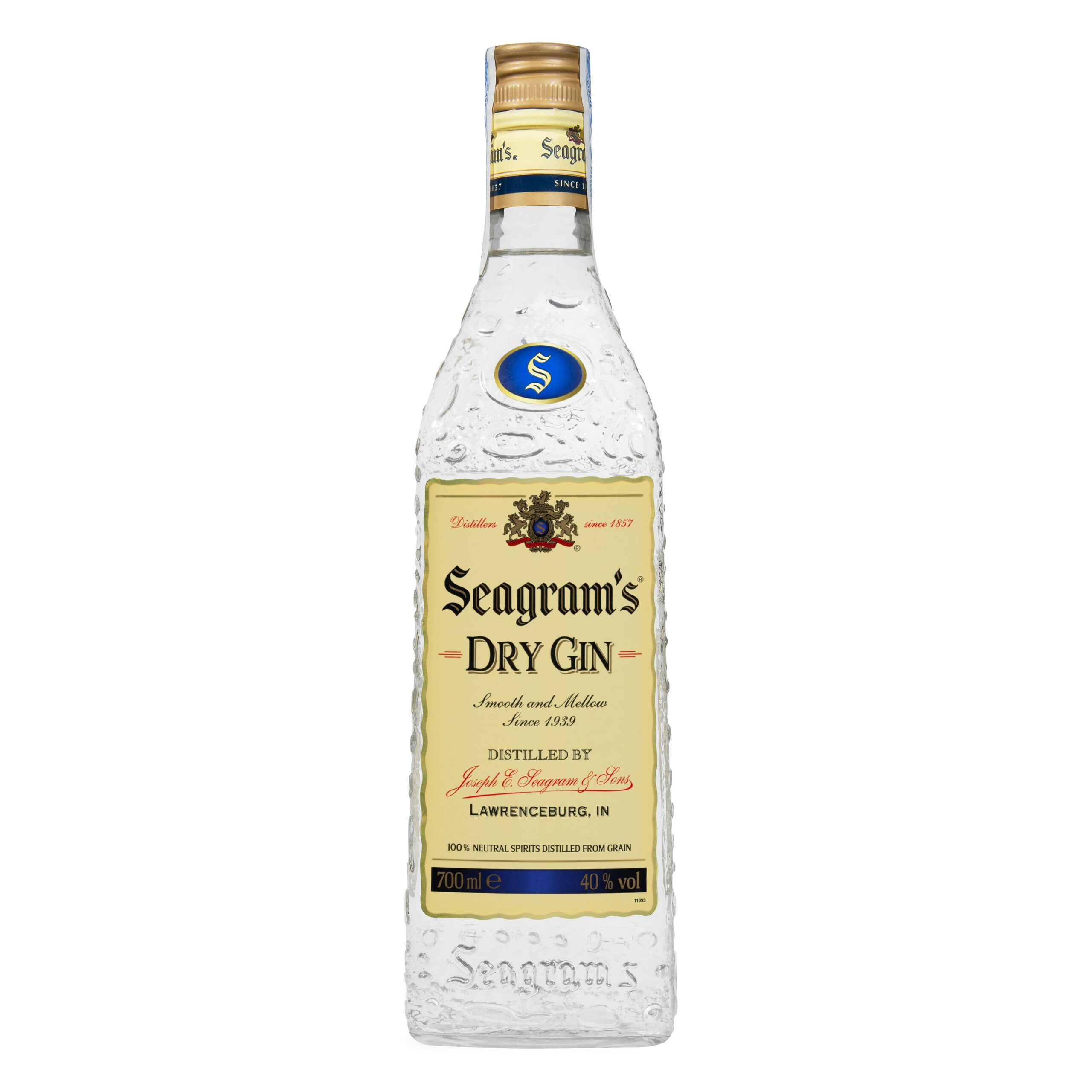 Ginebra Dry Gin Seagram's Mercadona