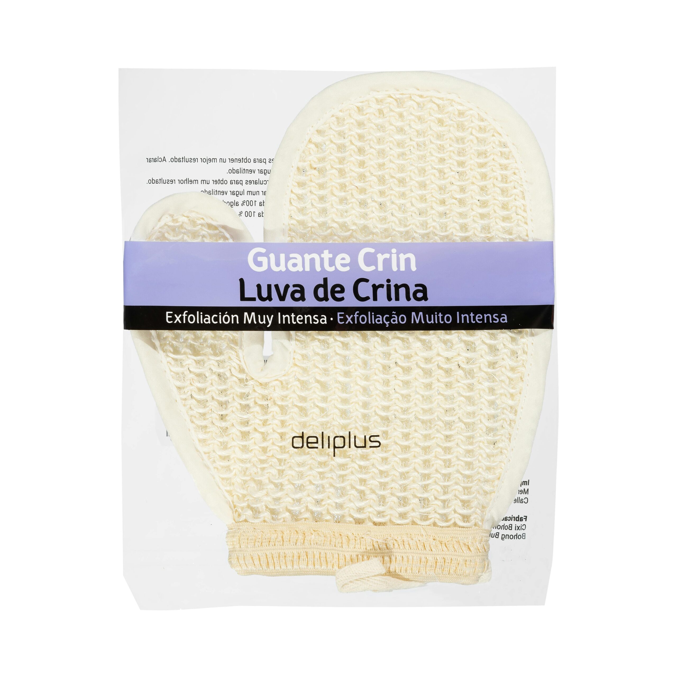 Guante de Crin exfoliante Deliplus Mercadona